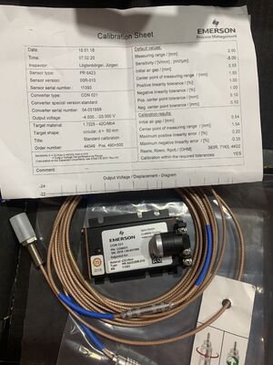 EPRO PR6423/00R-010-00 8mm Eddy Current Sensor with M10x1 Threads for Industrial Machine Monitoring