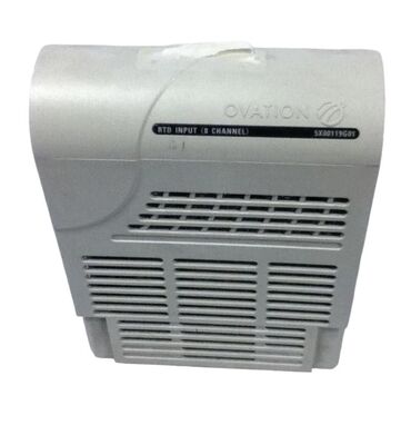 Westinghouse Emerson 5X00119G01 8-Channel RTD Input Module for Precise Temperature Measurement with Platinum/Nickel RTD Compatibility