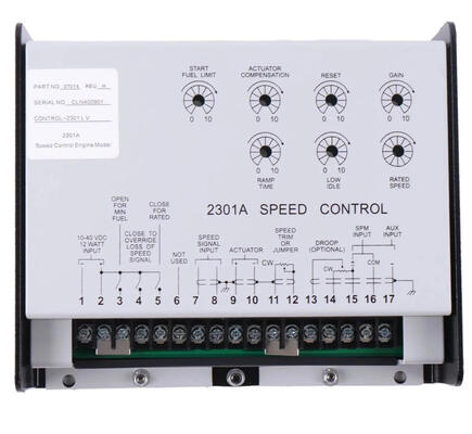 Woodward 9907-014 Compact Build Speed Controller with 24 VDC Input and Wide Temperature Range