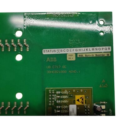ABB UBC717BE101 I/O Interface Module with 24VDC Rated Voltage Industrial-Grade Materials and Wide Temperature Range